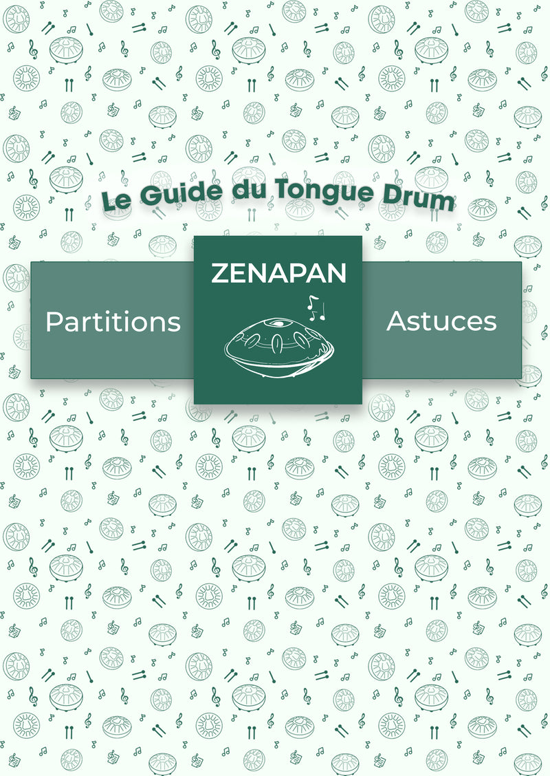 tongue drum livret de partitions